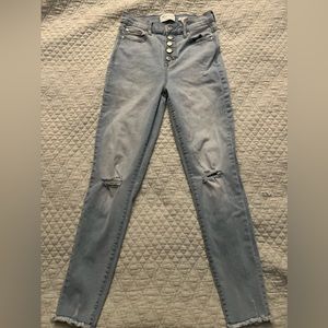 Denim Button Up Jeans